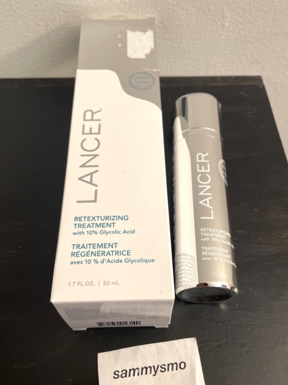LANCER Retexturizing Treatment with Glycolic Acid 10% 1.7fl oz/50ml NEW